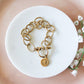 Our Lady of Lourdes Gold Bracelet - Shepherd Me Shop
