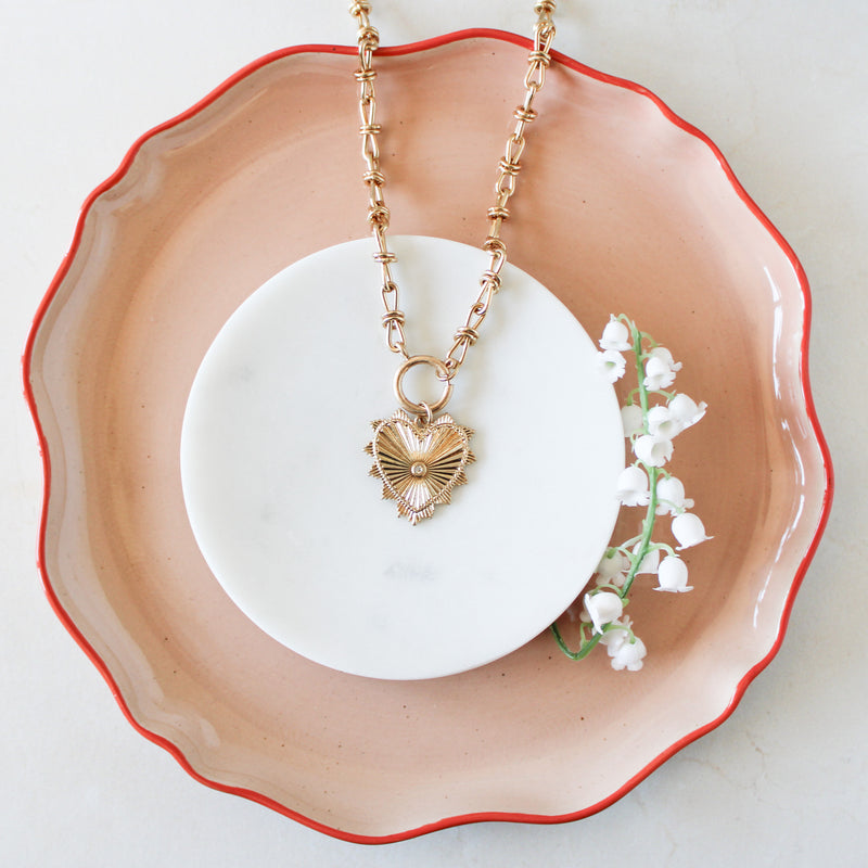 God’s Love Catholic Gold Necklace - Shepherd Me Shop