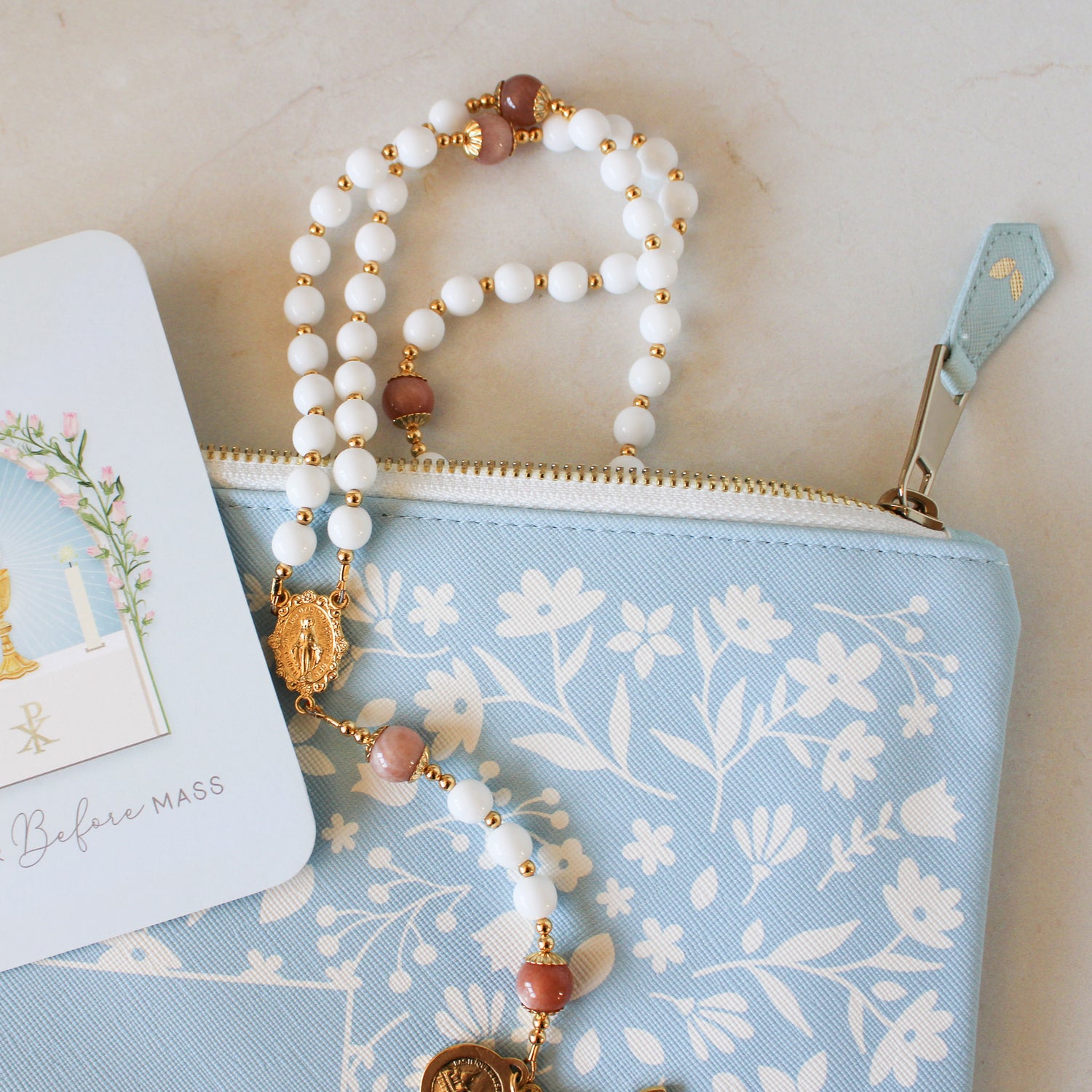 Faith Carry-All Pouch: Bible Study Organizer - Shepherd Me Shop