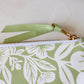 Renewed Carry-All Zipper Pouch: Laurel Green - Shepherd Me Shop