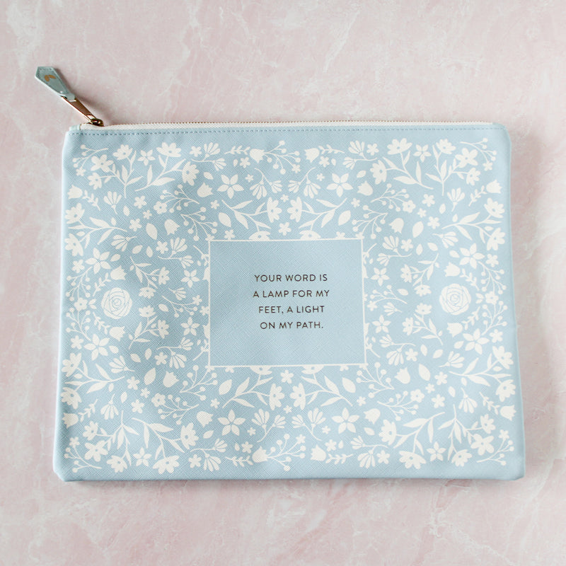 Faith Carry-All Pouch: Bible Study Organizer - Shepherd Me Shop