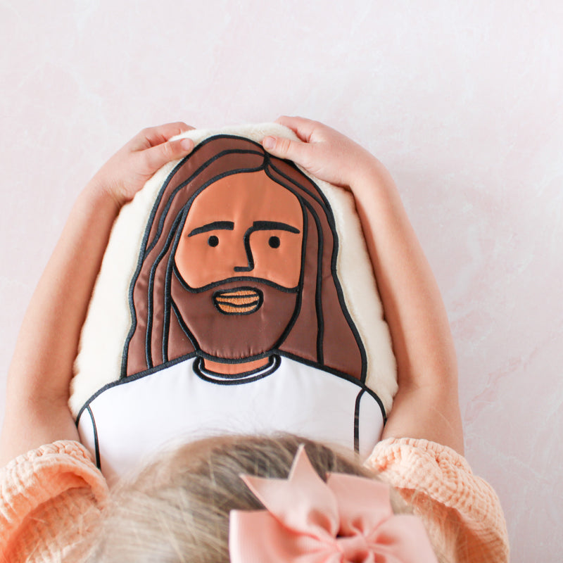 Jesus Plush Pillow - Shepherd Me Shop