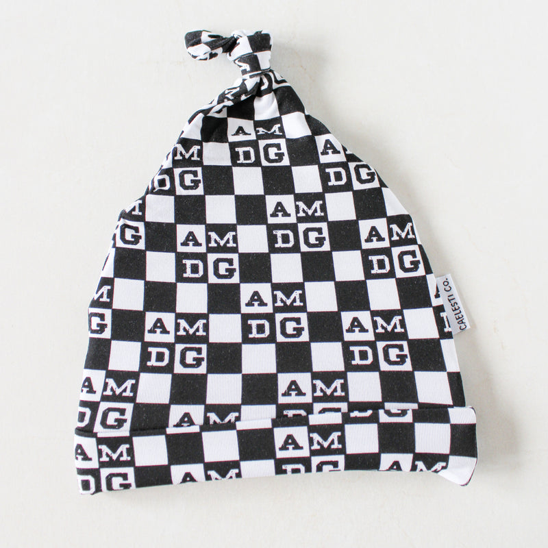 AMDG Catholic Baby Knot Hat - Shepherd Me Shop