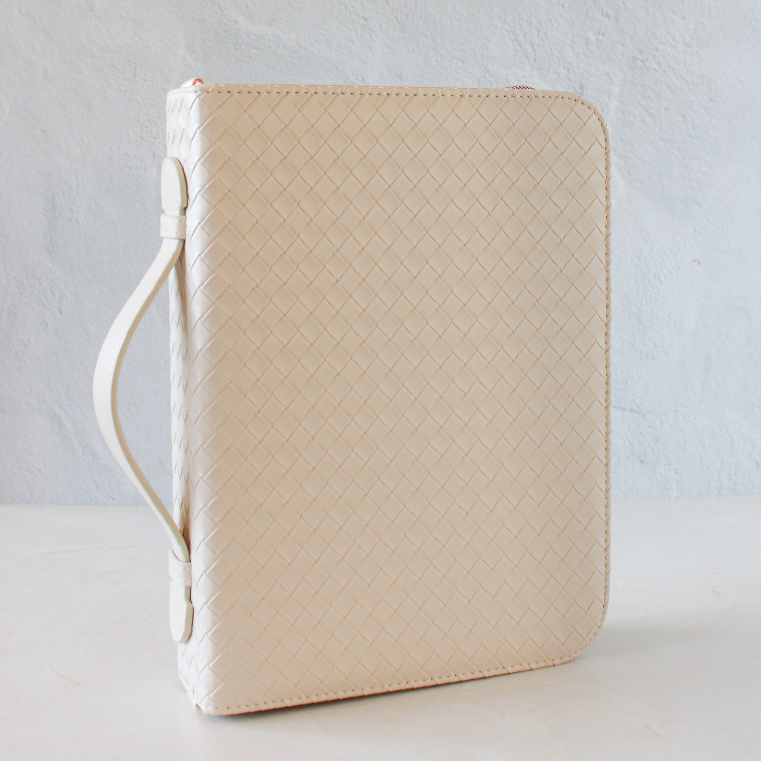 Bible Cover Crossbody: Pearl