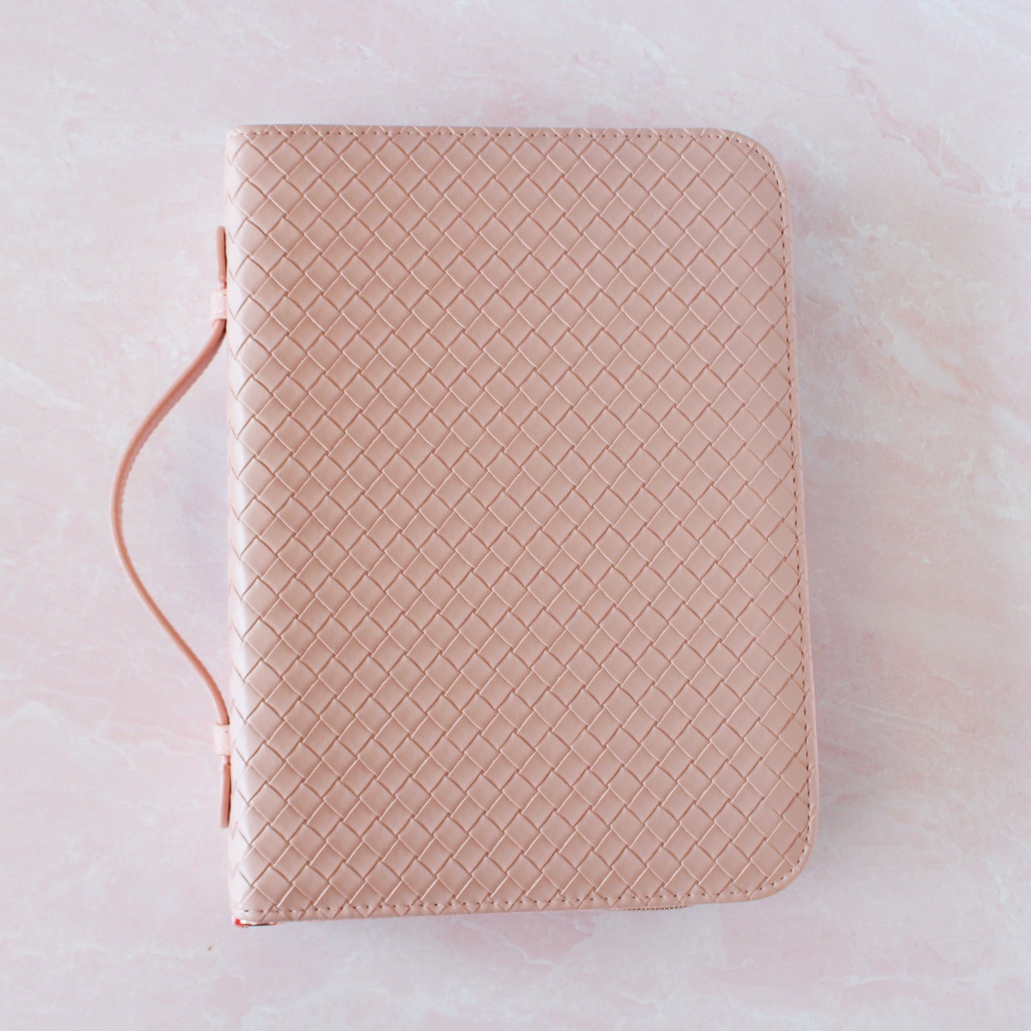 Bible Cover Crossbody: Blush