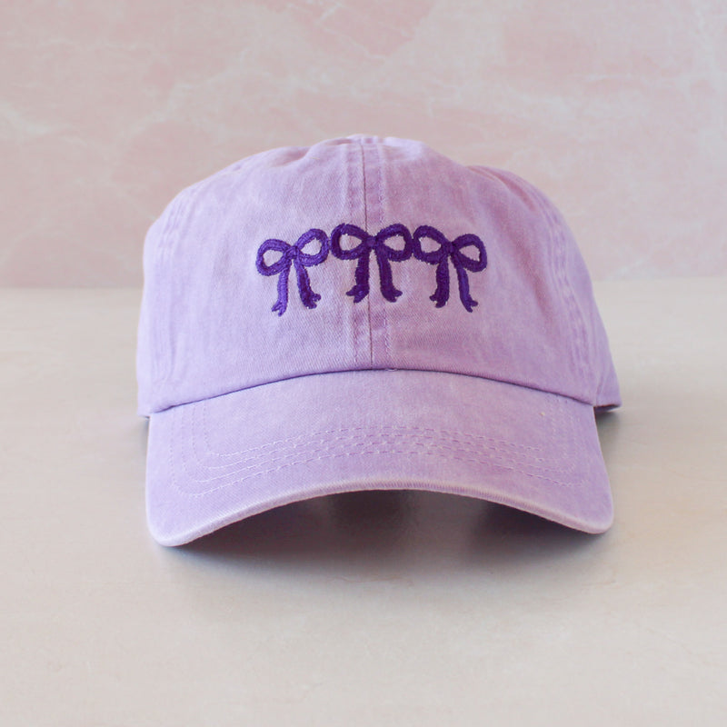 Our Lady, Undoer of Knots Embroidered Baseball Cap – Lavender - Shepherd Me Shop