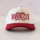 Sunday Morning Club Two-Tone Trucker Hat: Burgundy - Shepherd Me Shop