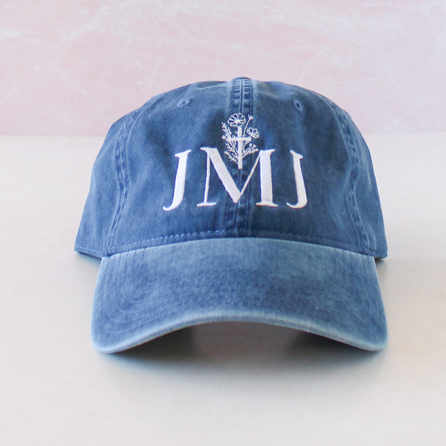 JMJ Embroidered Baseball Cap - Shepherd Me Shop