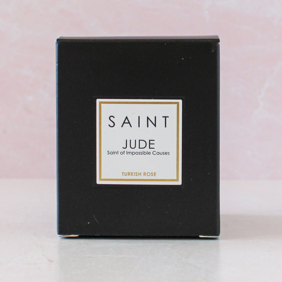 Saint Jude Prayer Candle: Turkish Rose - Shepherd Me Shop