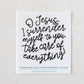 Surrender Vinyl Sticker - Shepherd Me Shop