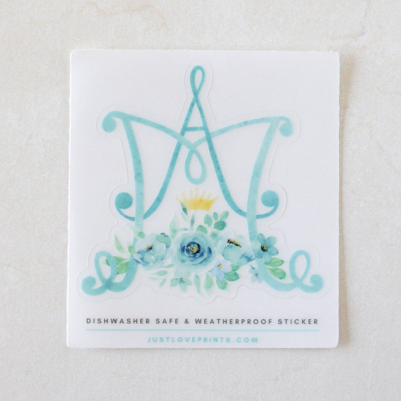 Auspice Maria Vinyl Sticker - Shepherd Me Shop