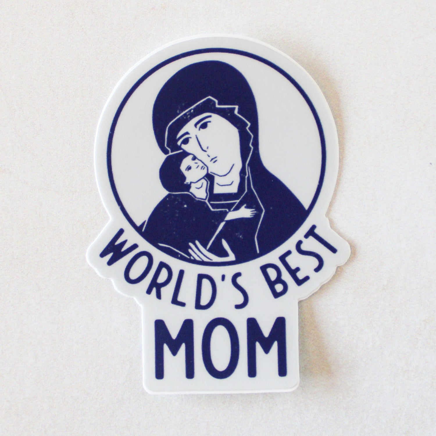 Our Lady of Tenderness Vinyl Sticker - Shepherd Me Shop