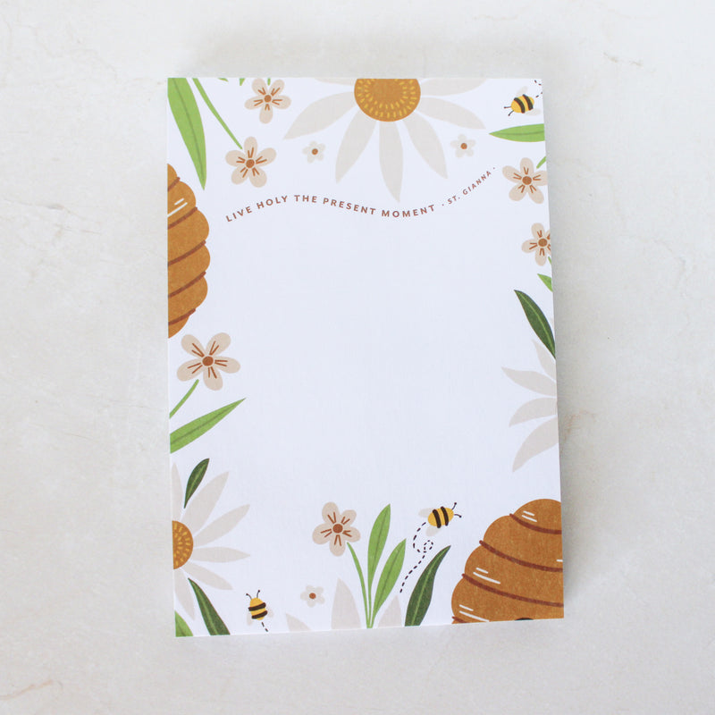 Live Holy The Present Moment Notepad - Shepherd Me Shop
