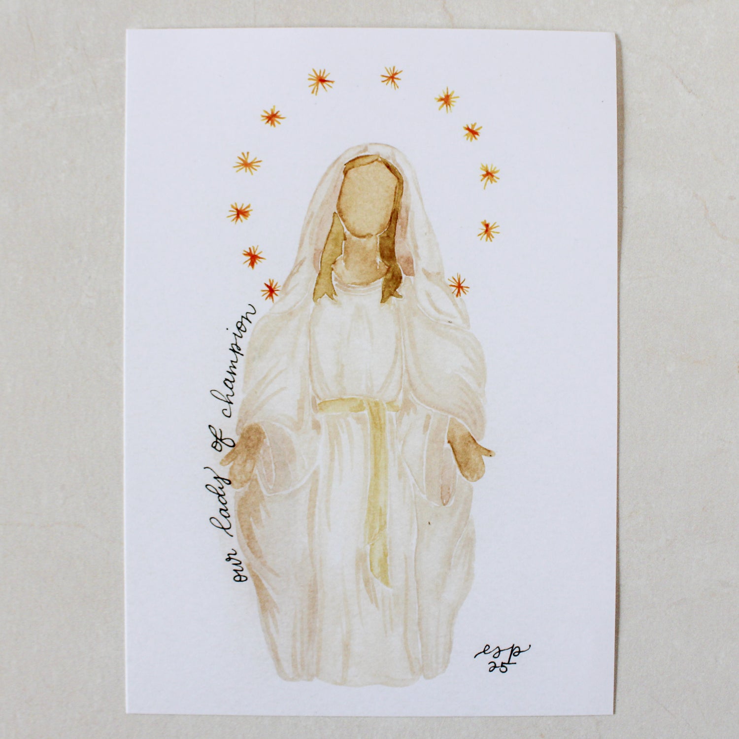 Our Lady of Champion Print: 5x7