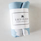 Guardian Angel Baby Swaddle: Blue