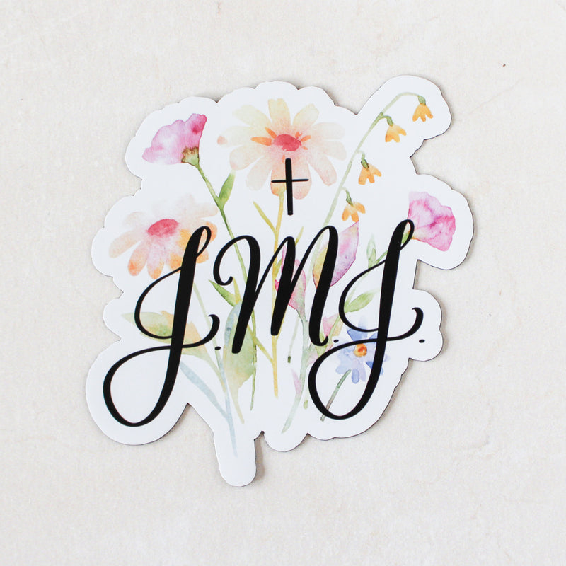 JMJ Catholic Car Magnet