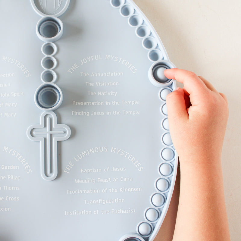 Rosary Popper: Sky Blue