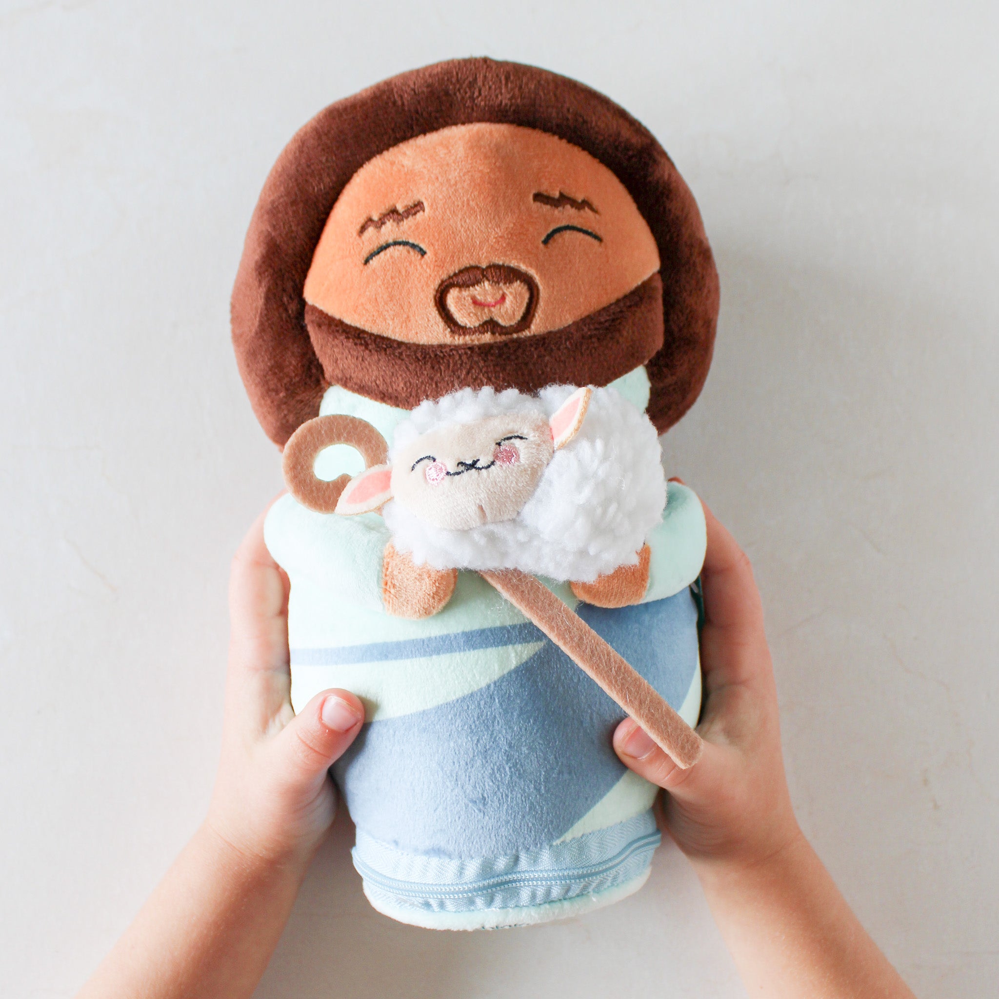 Jesus the Good Shepard: Our Father Audio Plush – Shepherd Me Shop