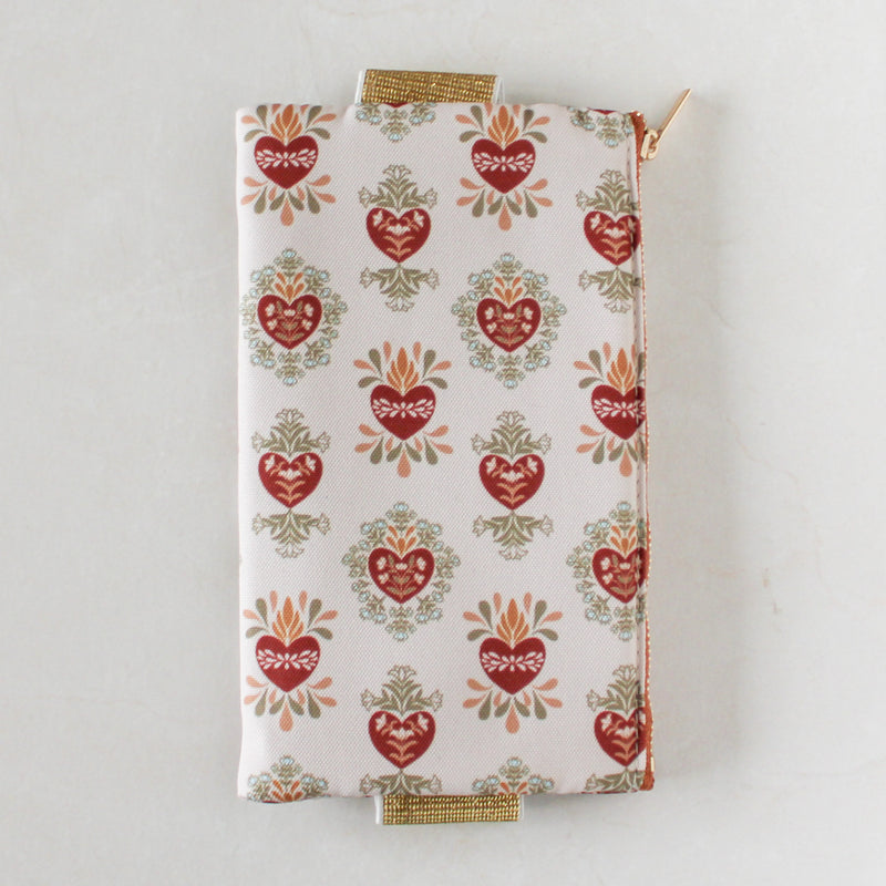 Holy Family Hearts Catholic Bible Pouch