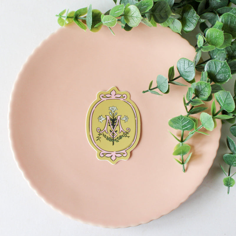 Marian Emblem Sticker