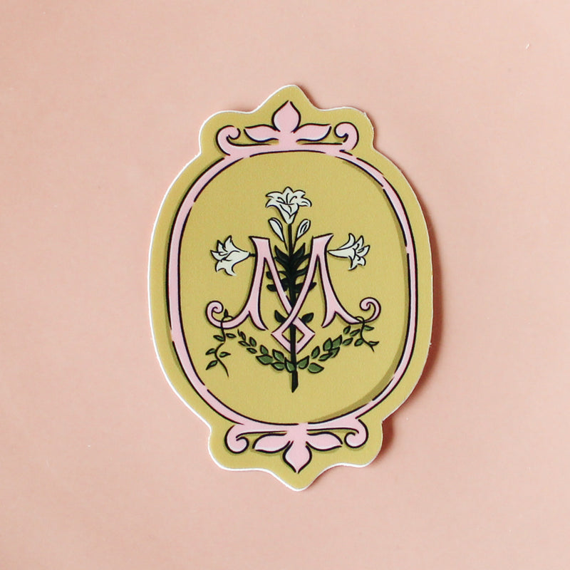Marian Emblem Sticker