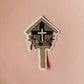 Jesus Garden Shrine Sticker