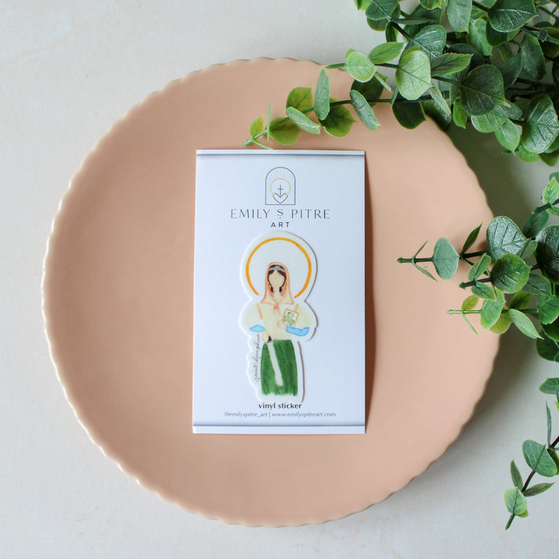 St. Dymphna Sticker