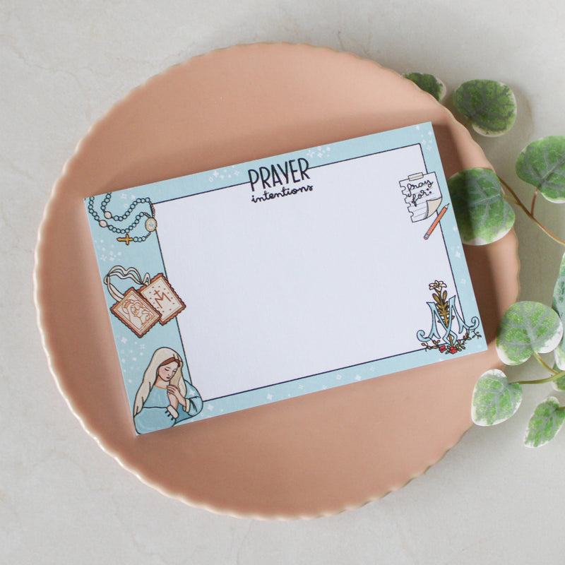 Prayer Intentions Notepad