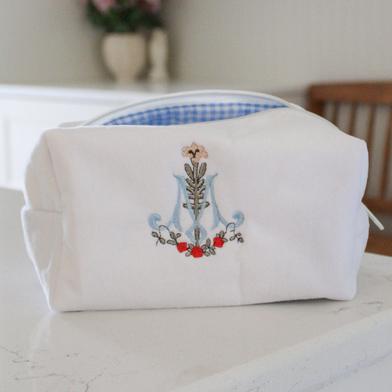 Marian Embroidered Pouch