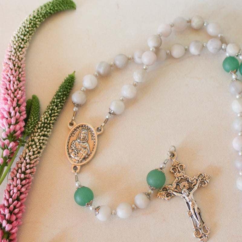 St. Dymphna Rosary - Shepherd Me Shop