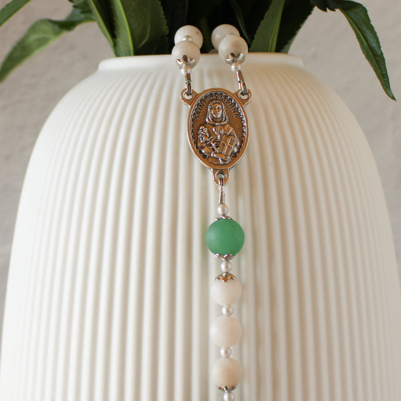 St. Dymphna Rosary - Shepherd Me Shop