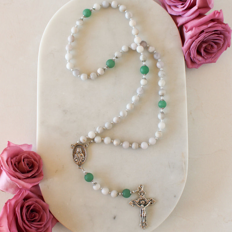 St. Dymphna Rosary - Shepherd Me Shop