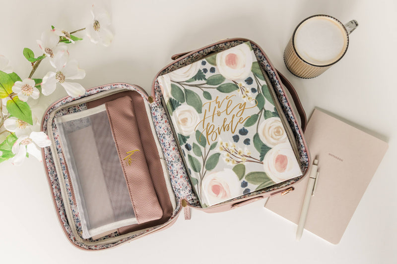 Bible Bag Crossbody: Lavender Bible Cover