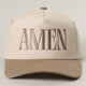 AMEN Trucker Hat: BEIGE