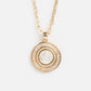 Classic Mother Mary Necklace: Gold