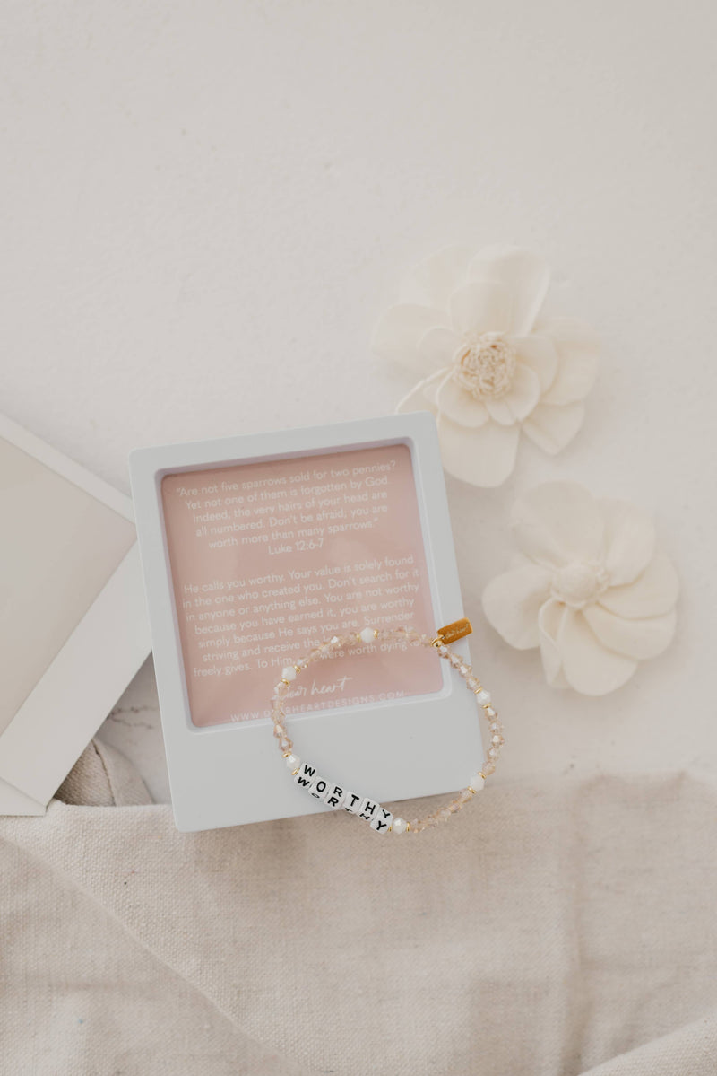 Worthy Beaded Bracelet - Shepherd Me Shop