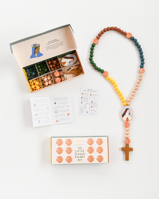 St. Therese of Lisieux Rosary Kit - Shepherd Me Shop