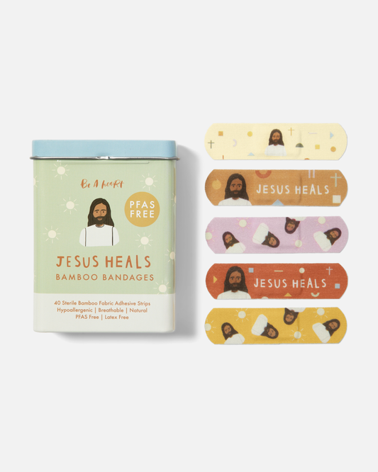 Jesus Heals Bandages – Bamboo & PFAS Free