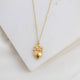 Sacred Heart Flower Necklace