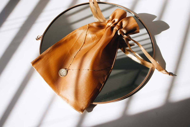 Holy Family Floral Necklace - 14K Gold Filled