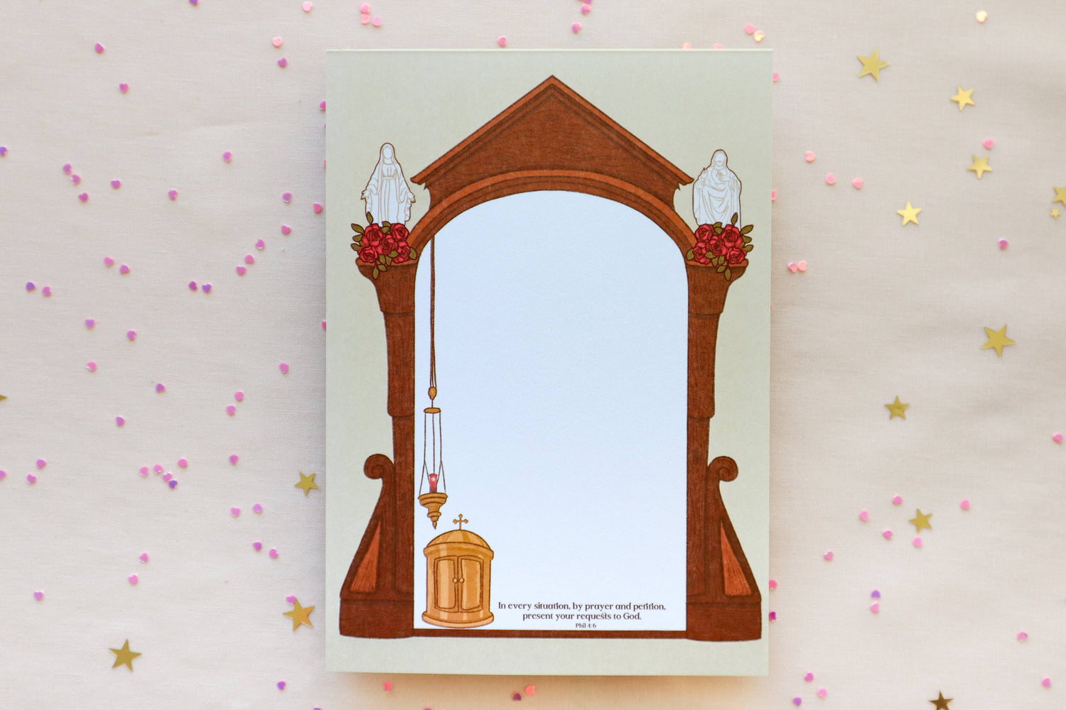 Adoration Chapel Prayer Notepad