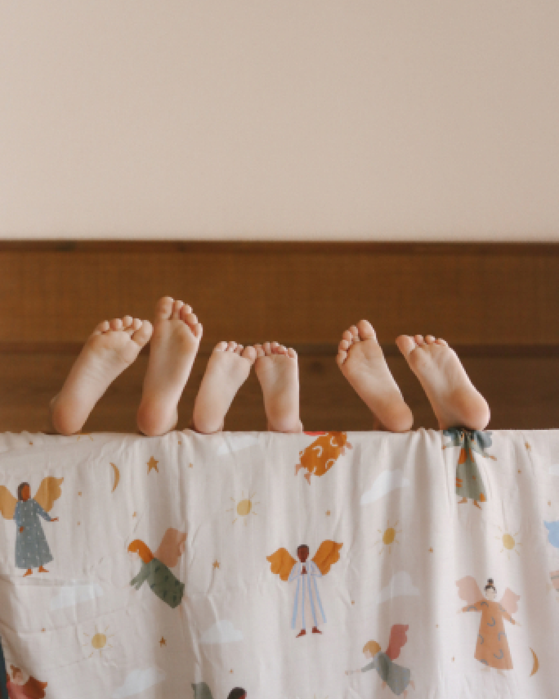 Guardian Angels Deluxe Muslin Baby Blanket Quilt - Shepherd Me Shop