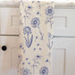 Fiat Floral Tea Towel