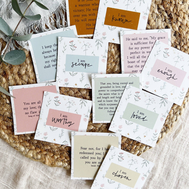 Woman of Worth Cling Affirmations - Shepherd Me Shop