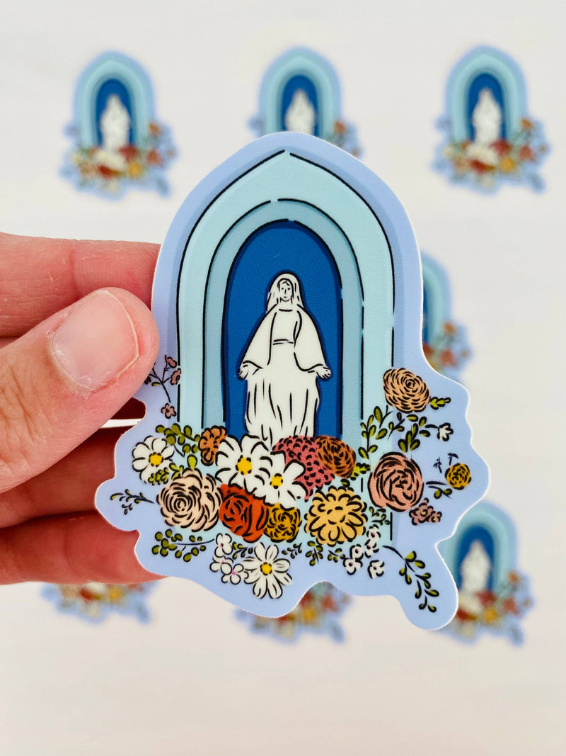 Marian Groto Sticker