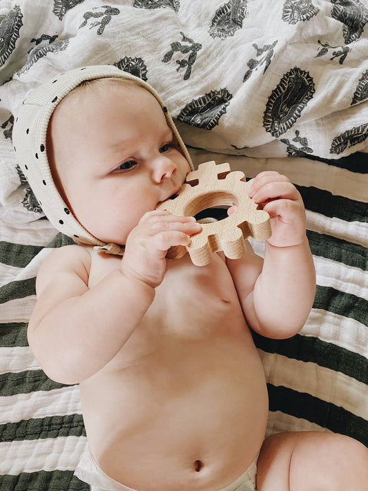 Baby’s First Rosary Teething Rattle - Shepherd Me Shop