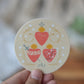 Holy Family Hearts Sticker - Shepherd Me Shop