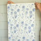 Fiat Floral Tea Towel