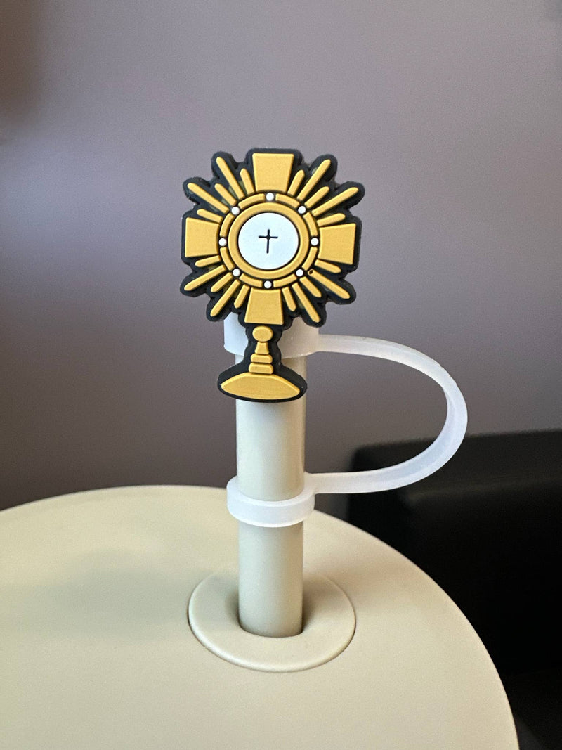 Catholic Straw Toppers: Adoration (2 pack!)