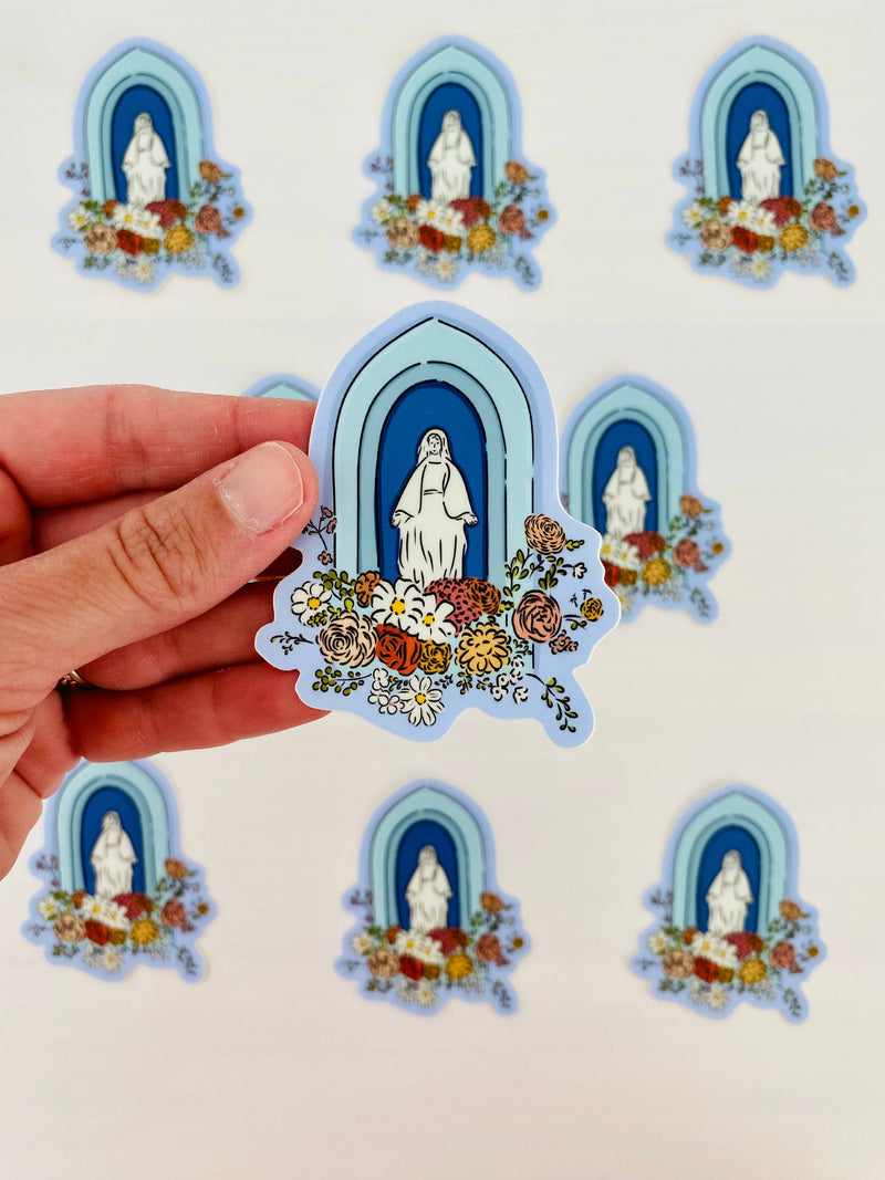 Marian Groto Sticker